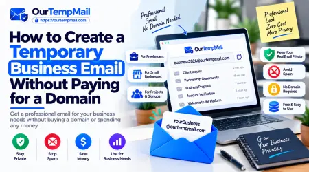 How to Create a Temporary Business Email Without Paying for a Domain