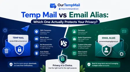 Temp Mail vs Email Alias: Which One Actually Protects Your Privacy?