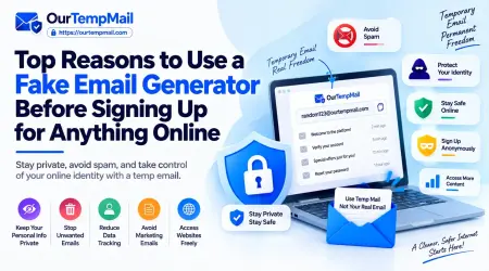 Top Reasons to Use a Fake Email Generator Before Signing Up for Anything Online